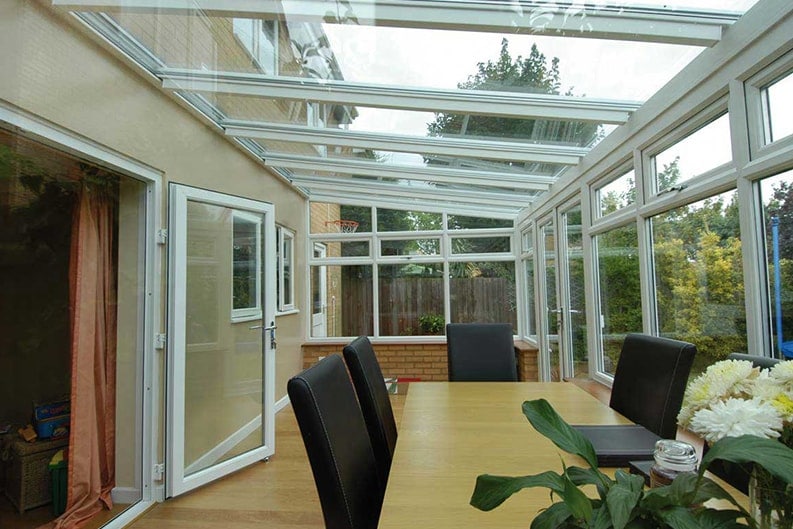 conservatory in Rayleigh